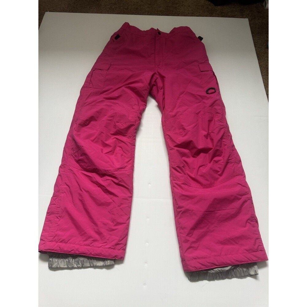 Rawik Youth XL Pink Insulated Snow Ski Pants Winter Waterproof Cargo